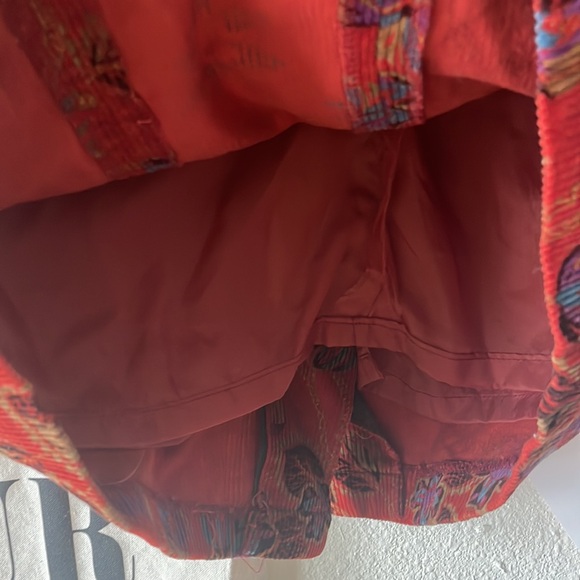 Vintage Corduroy Paisley Skirt - Picture 4 of 6